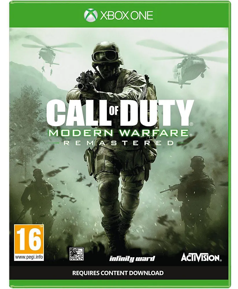 Call of duty modern warfare Remastered Xbox one e Séries - Mídia Digital