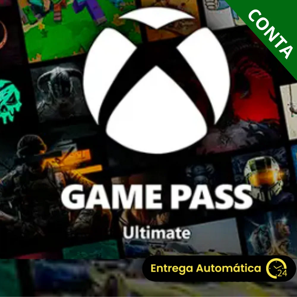 1 MÊS GAME PASS ULTIMATE – 300 JOGOS – LIVE GOLD + GAME PASS + EA ACCESS