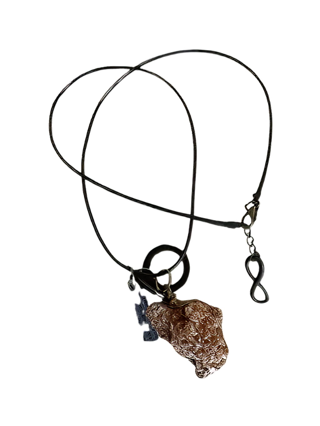 Coquina Rocha Pingente Colar Aromaterapia