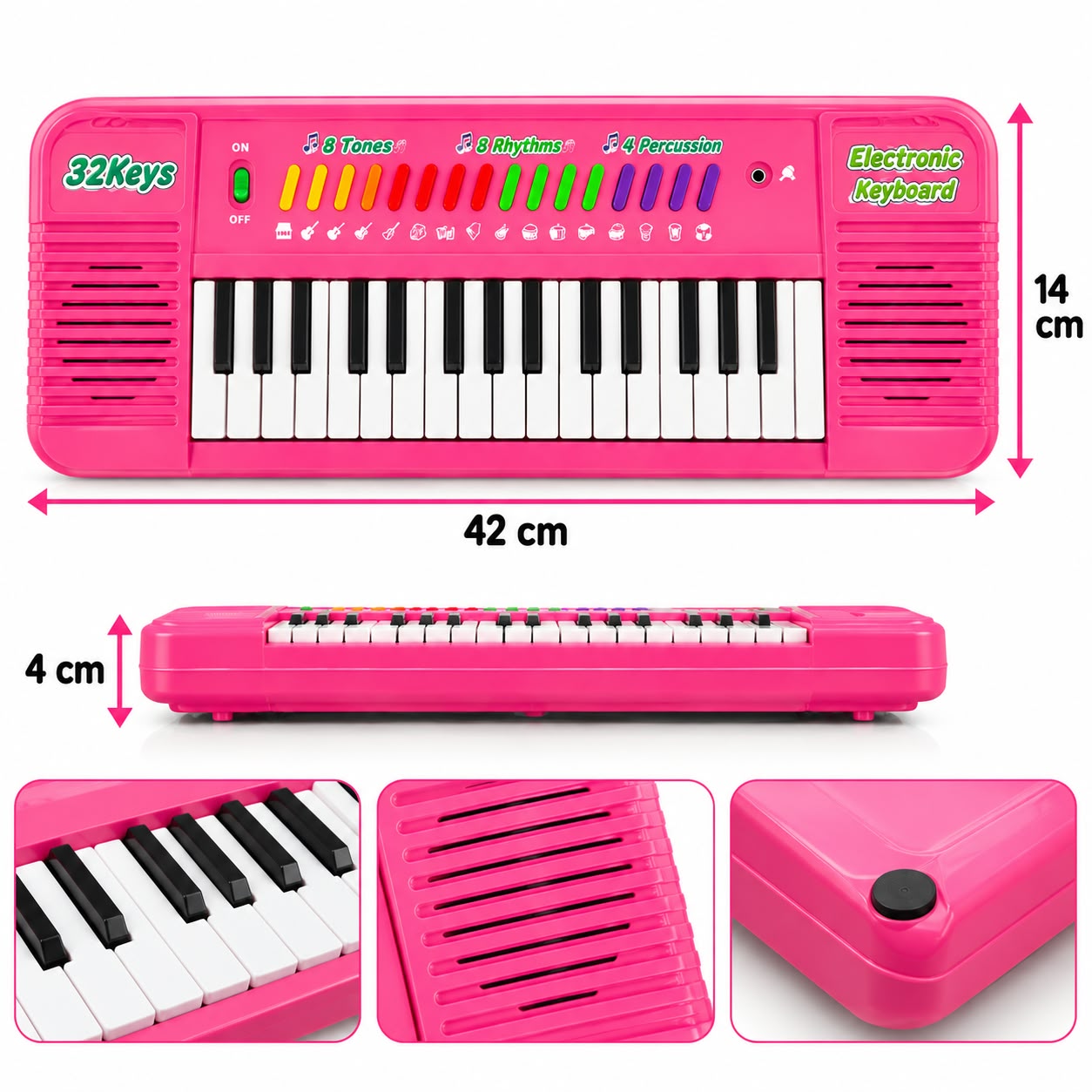 Teclado Musical Infantil 32 Teclas