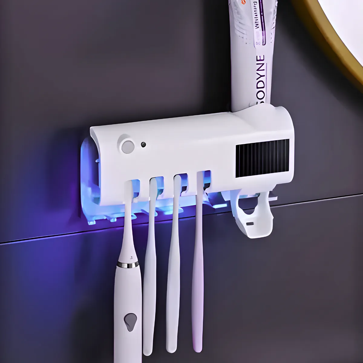 Aplicador Pasta de Dente Suporte Dispenser Escova Automático