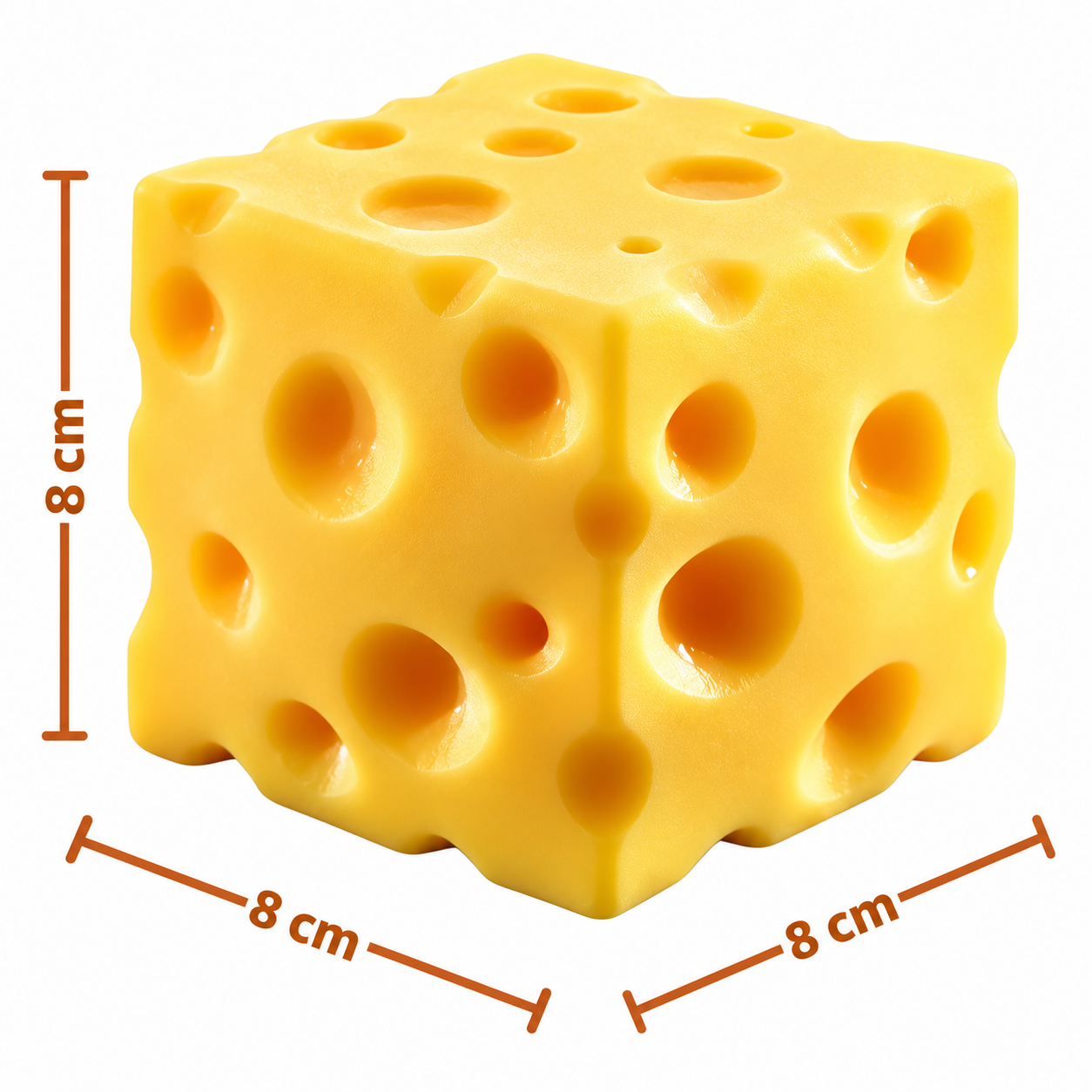 Brinquedo Queijo Sensorial Antiestresse