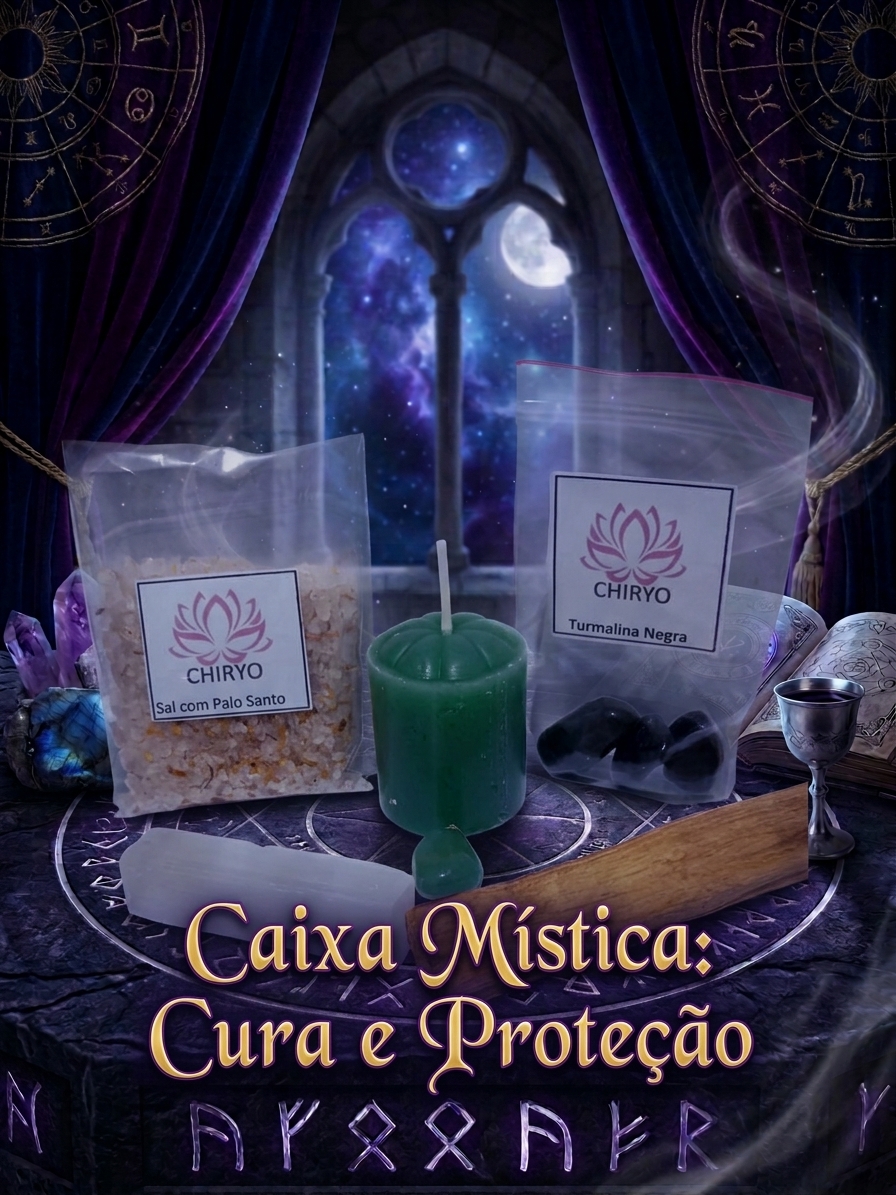 Kit Caixa Mística: Cura e Proteção
