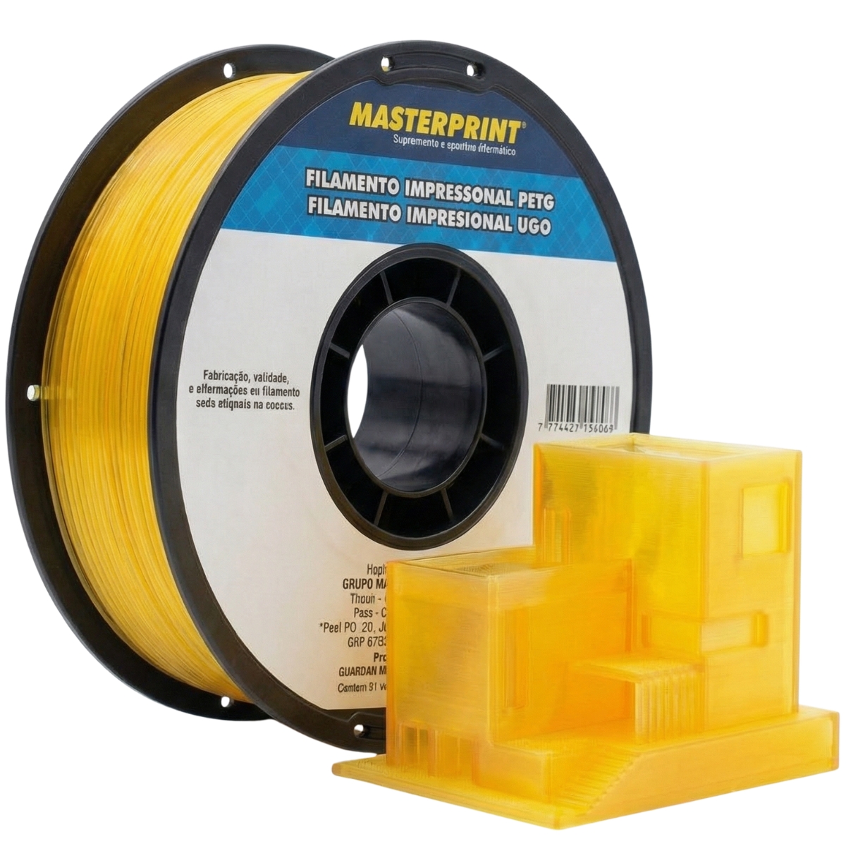 MP FILAMENTO IMPRESSORA 3D IMPRESSÃO - PETG