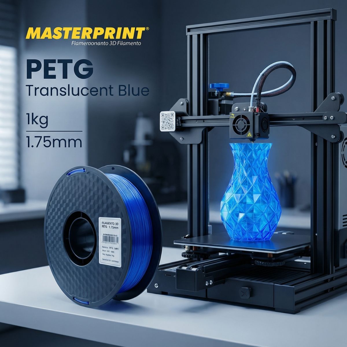 MP FILAMENTO IMPRESSORA 3D IMPRESSÃO - PETG