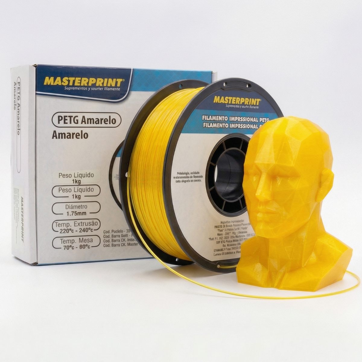 MP FILAMENTO IMPRESSORA 3D IMPRESSÃO - PETG