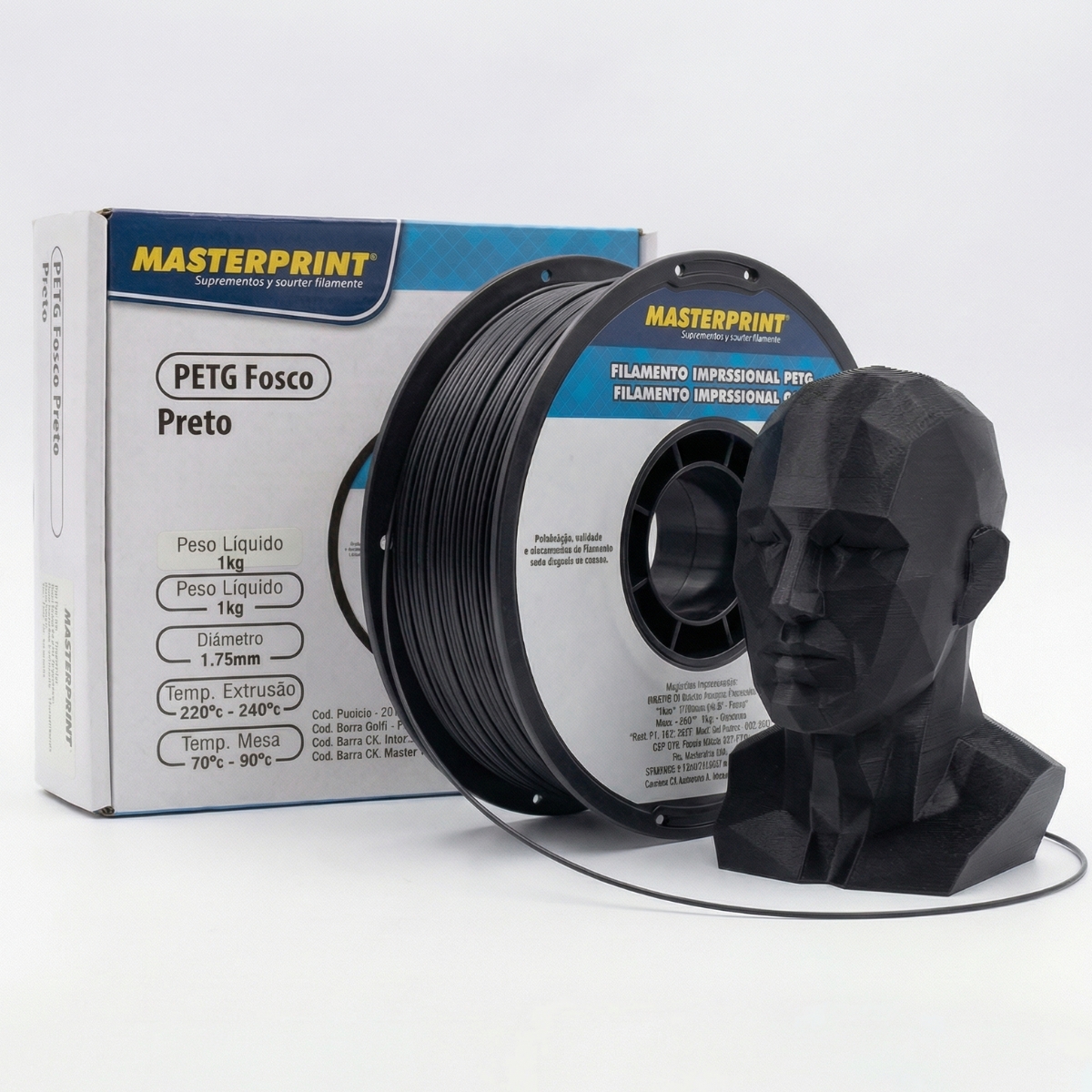 MP FILAMENTO IMPRESSORA 3D IMPRESSÃO - PETG