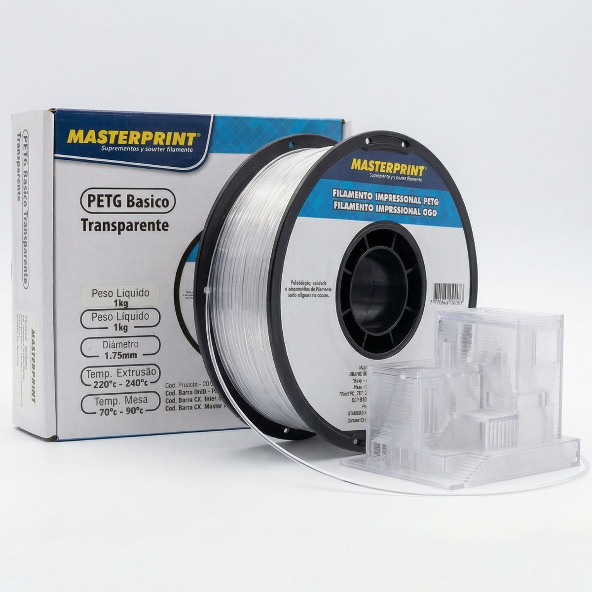 MP FILAMENTO IMPRESSORA 3D IMPRESSÃO - PETG