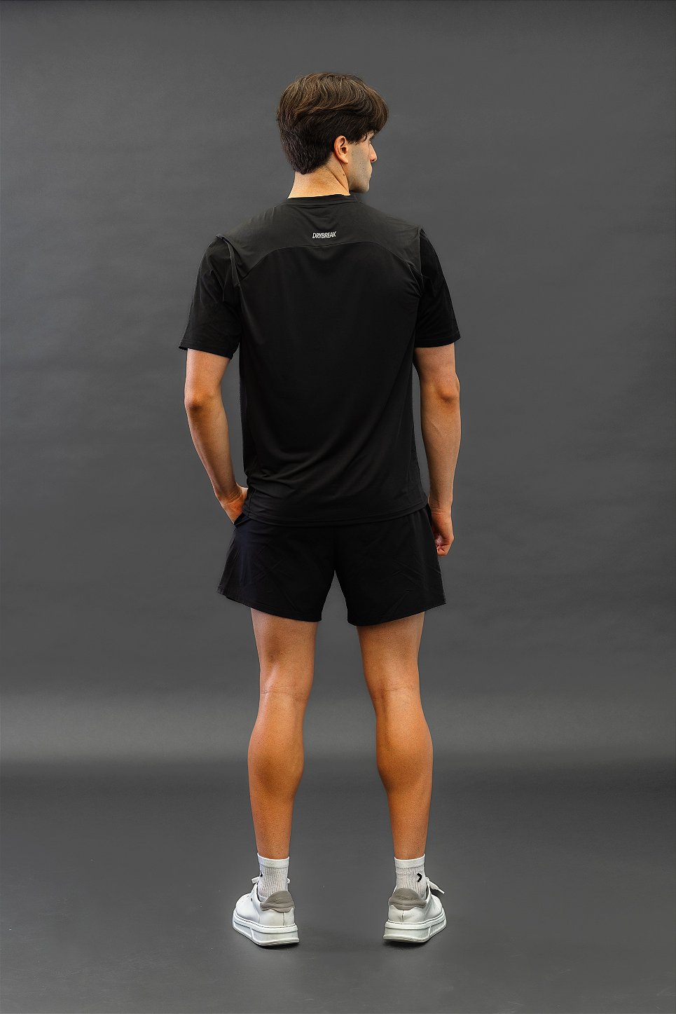 Camiseta Drybreak Clássica Preta