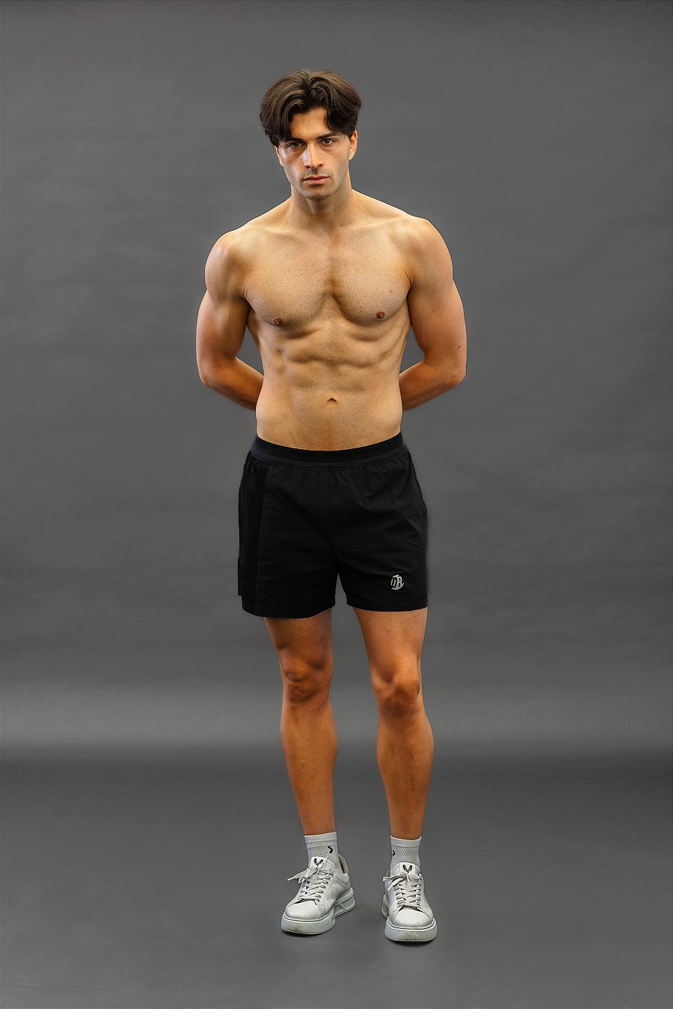 Short QuickDry Clássico Preto - para Destro