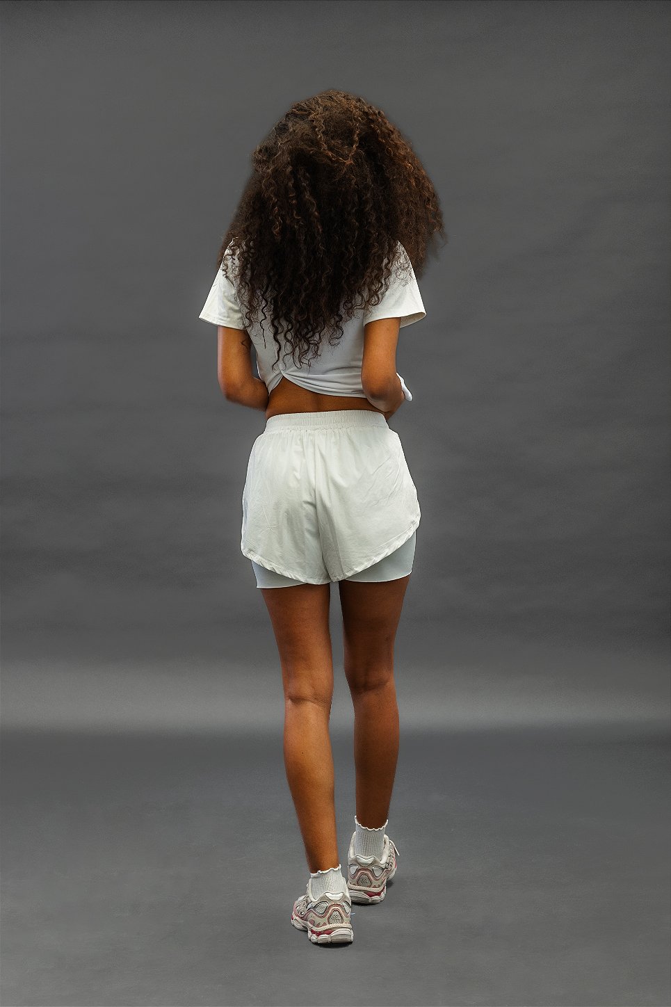 Short Quickdry Clássico Branco Feminino