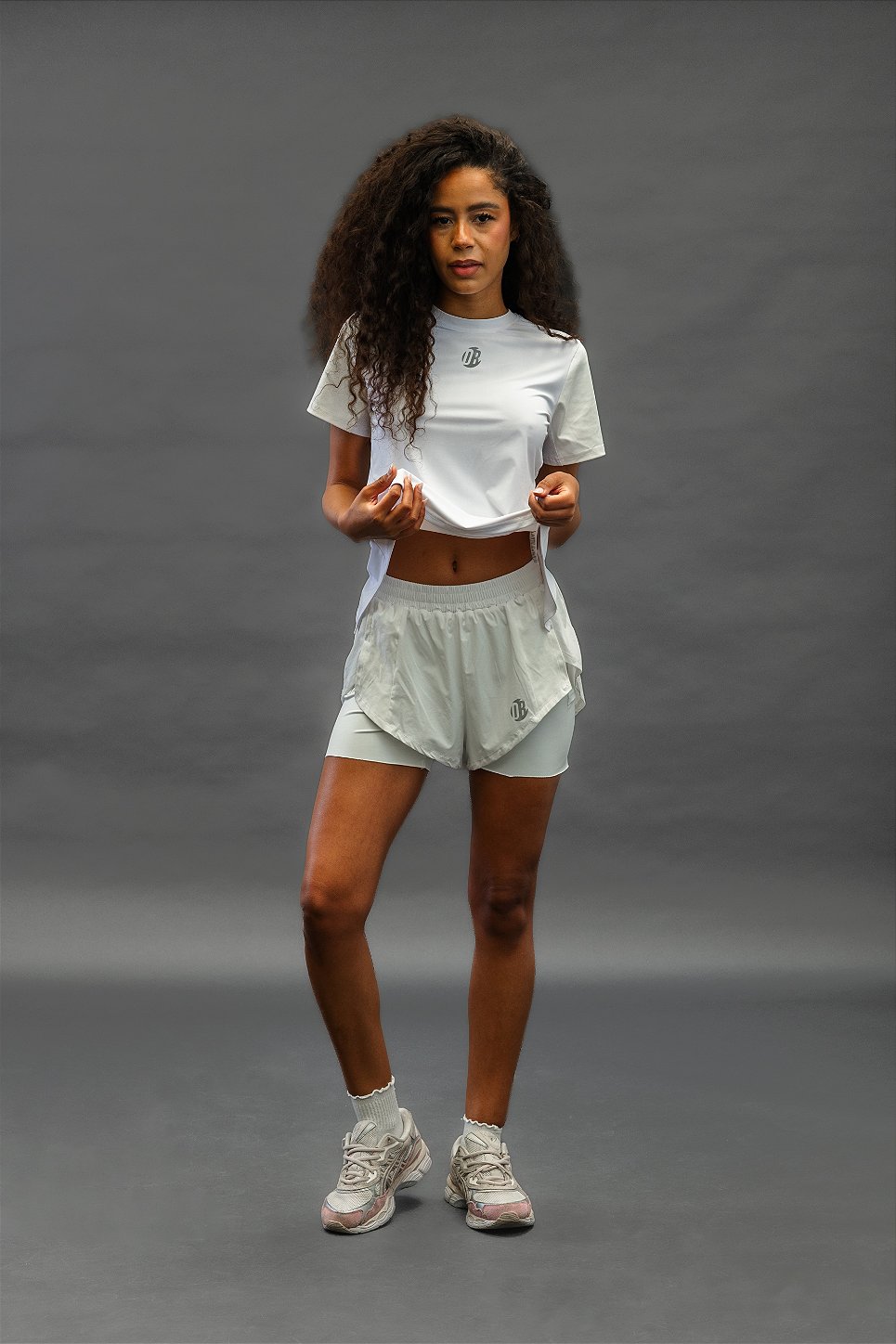 Short Quickdry Clássico Branco Feminino