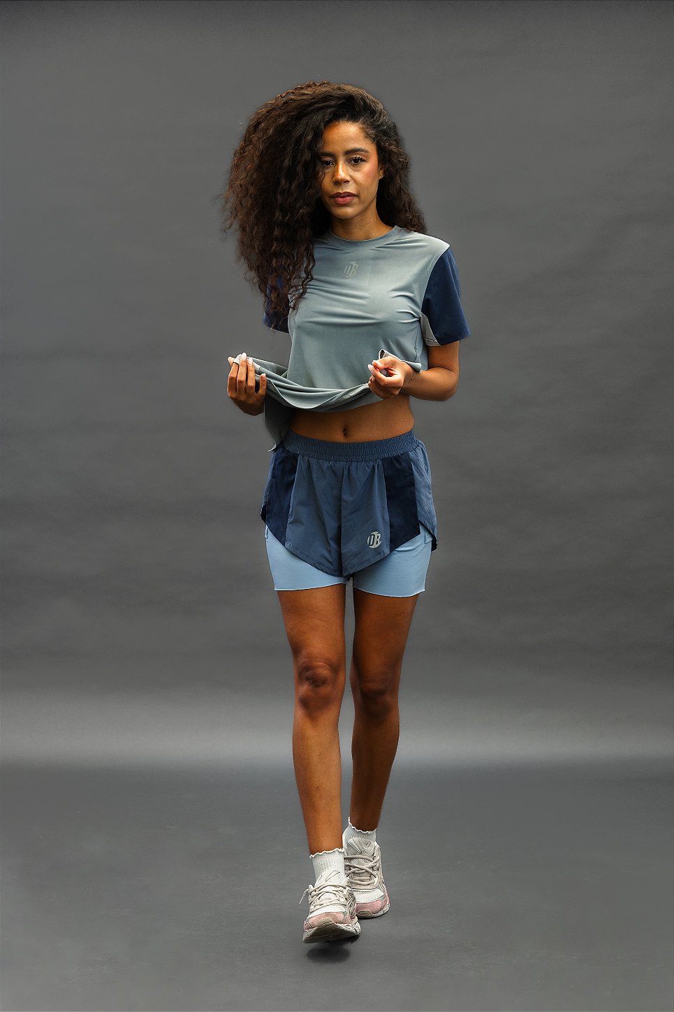 Short Quickdry Clássico Navy Feminino