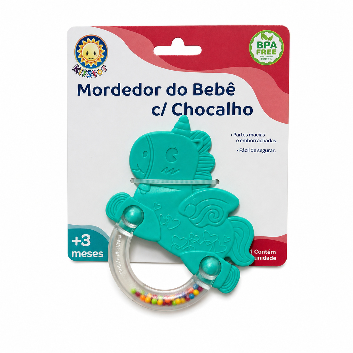 Mordedor do Bebê com Chocalho