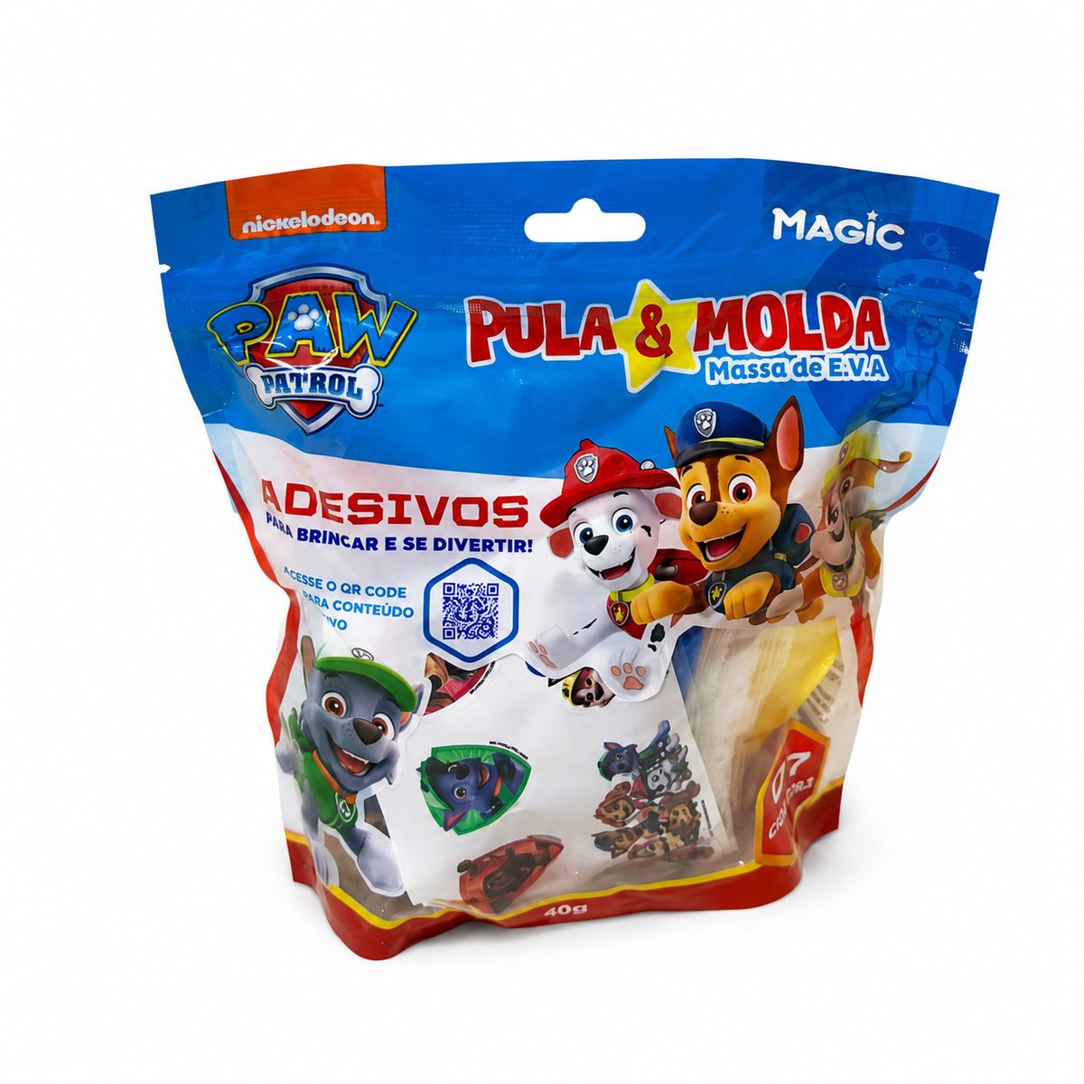 Pula & Molda Patrulha Canina com Adesivos