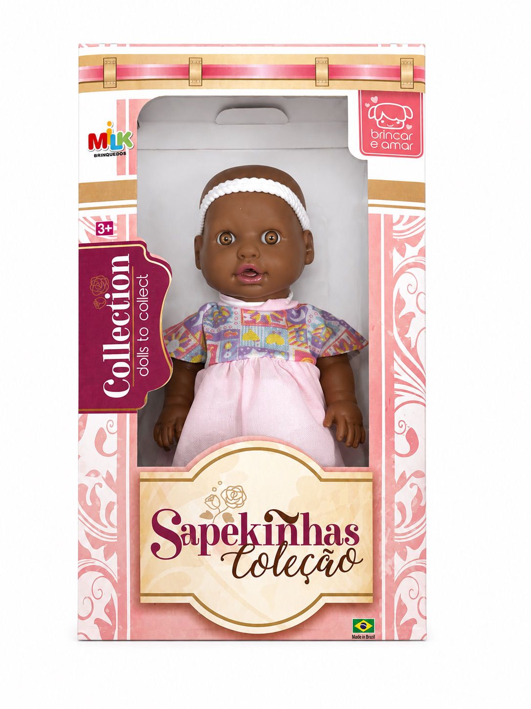 Boneca Collection Brincar e Amar