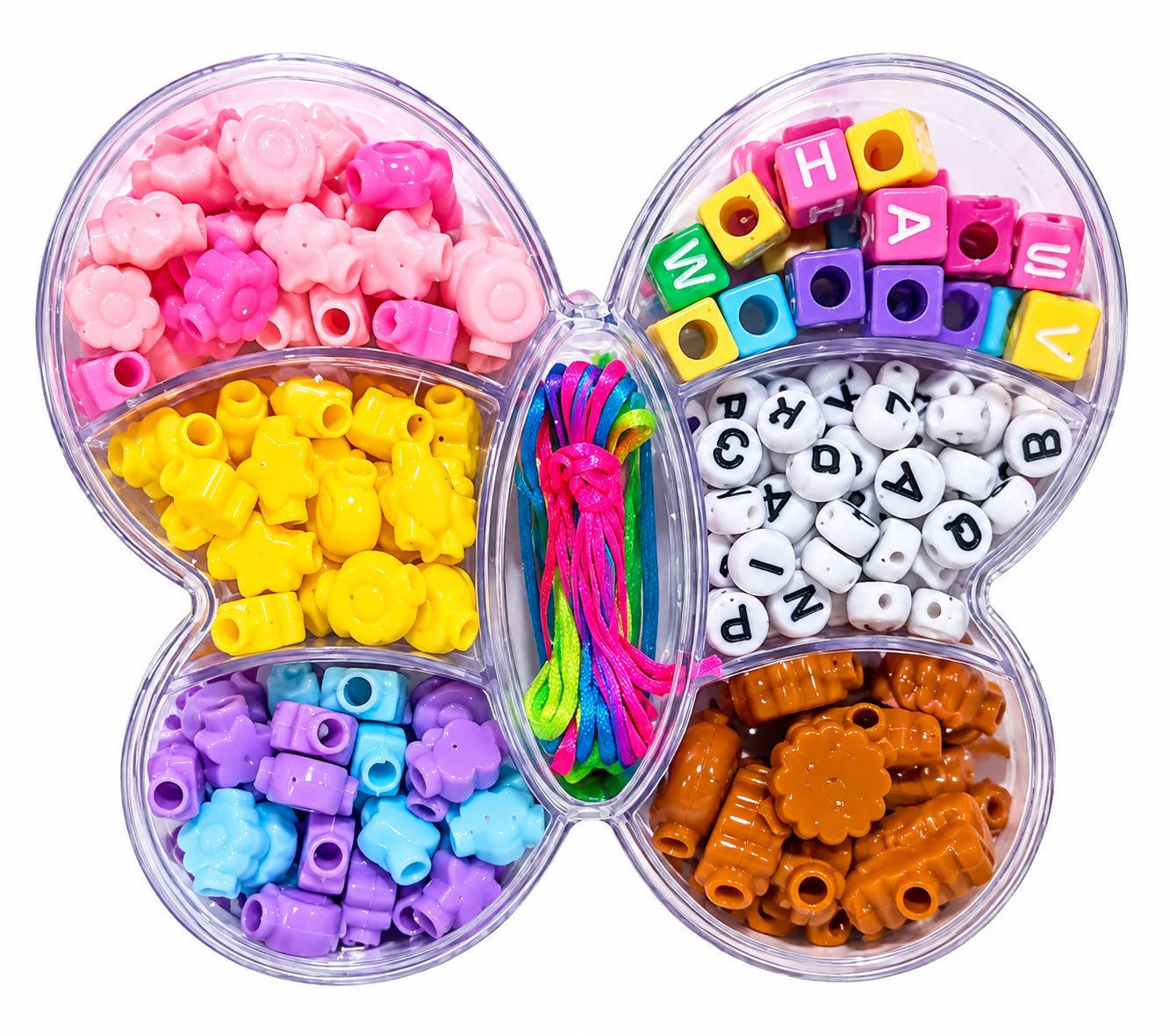 Kit Infantil para Montar Bijuterias com Miçangas