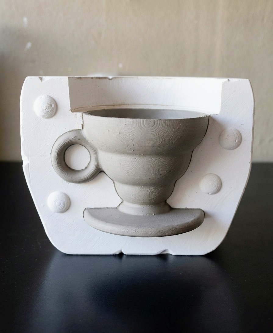 molde passador de cafe