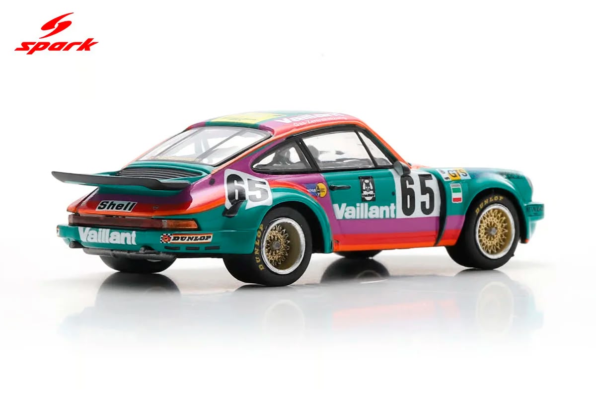 Porsche 911 Carrera RSR 3.0 No.65 24Hs Le Mans 1975 1:64 Spark