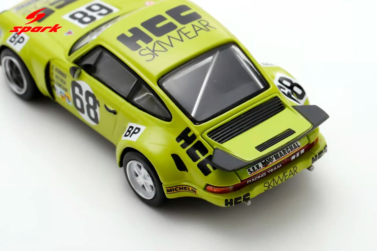 Porsche 911 Carrera RSR 3.0 No.68 24Hs Le Mans 1975 1:64 Spark