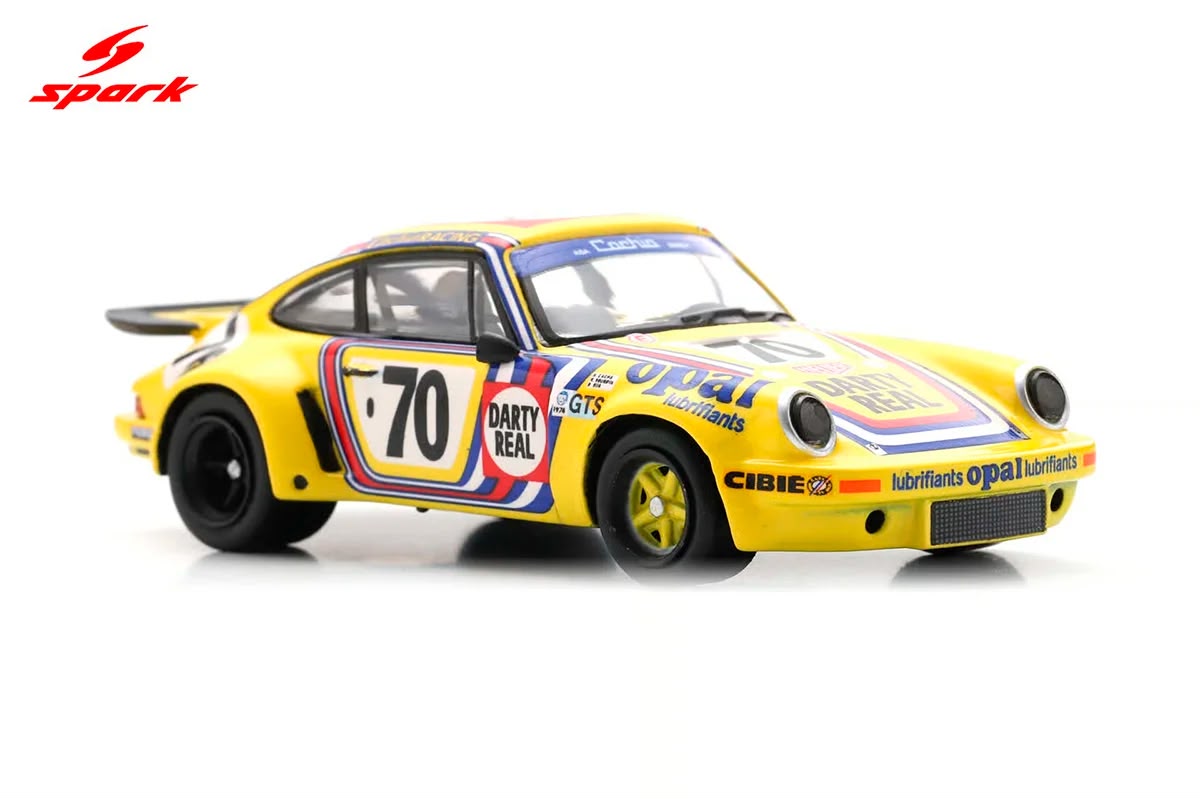Porsche 911 Carrera RSR 3.0 No.70 24Hs Le Mans 1974 1:64 Spark