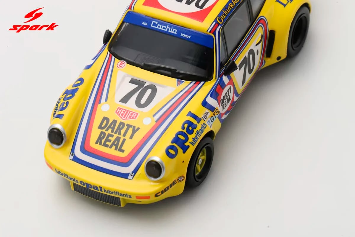 Porsche 911 Carrera RSR 3.0 No.70 24Hs Le Mans 1974 1:64 Spark