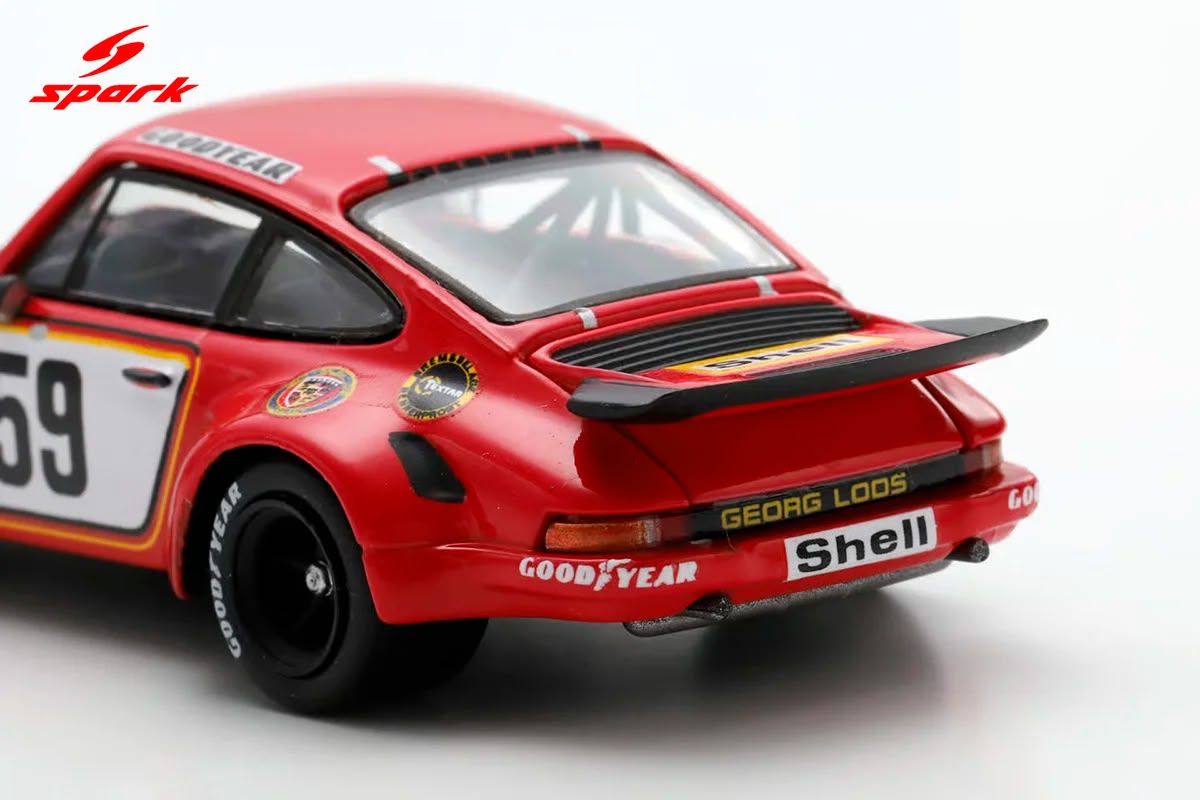 Porsche 911 Carrera RSR 3.0 No.59 24Hs Le Mans 1975 1:64 Spark