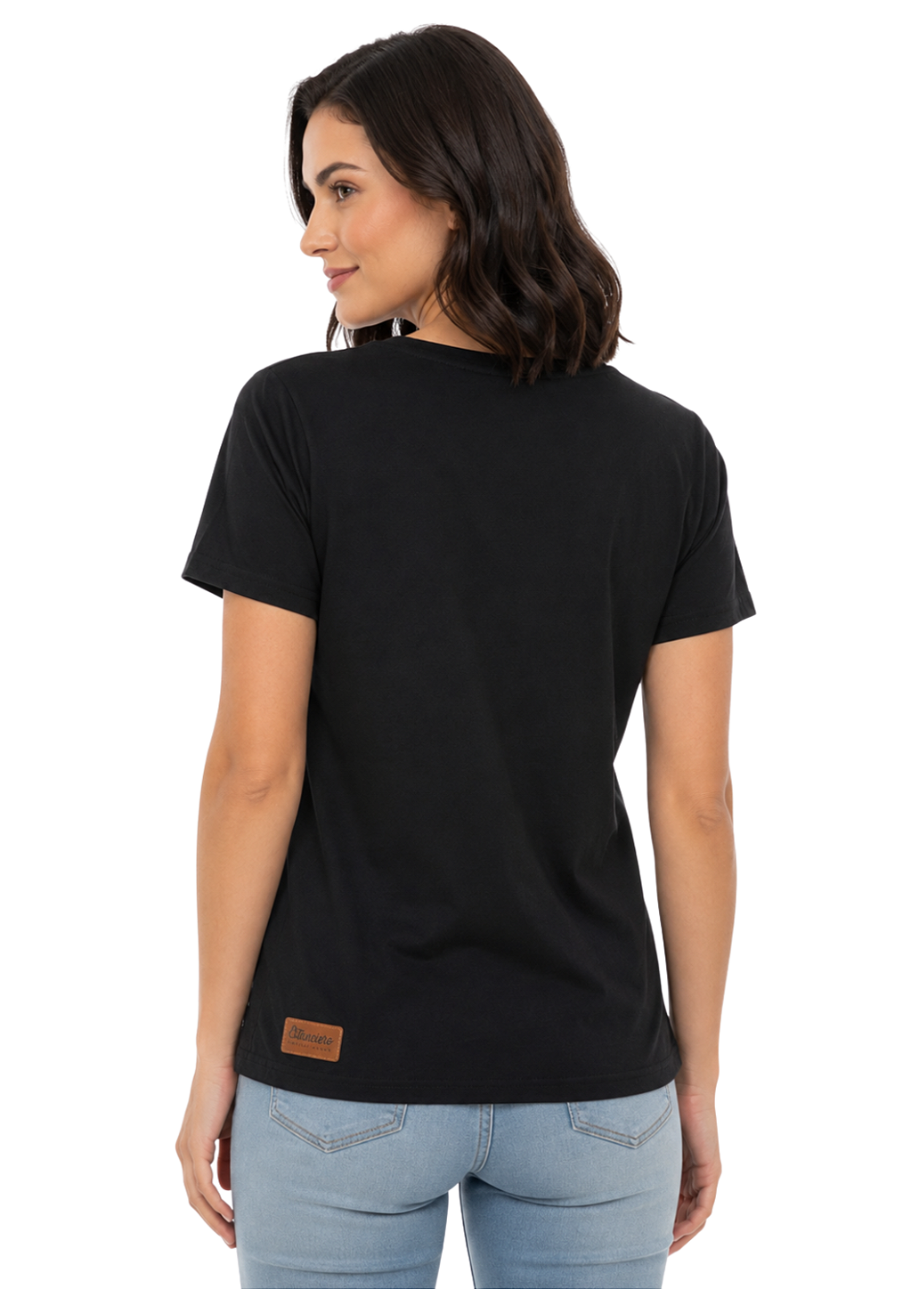 T-Shirt Regular Feminina Estanciero Cowgirl Glitter