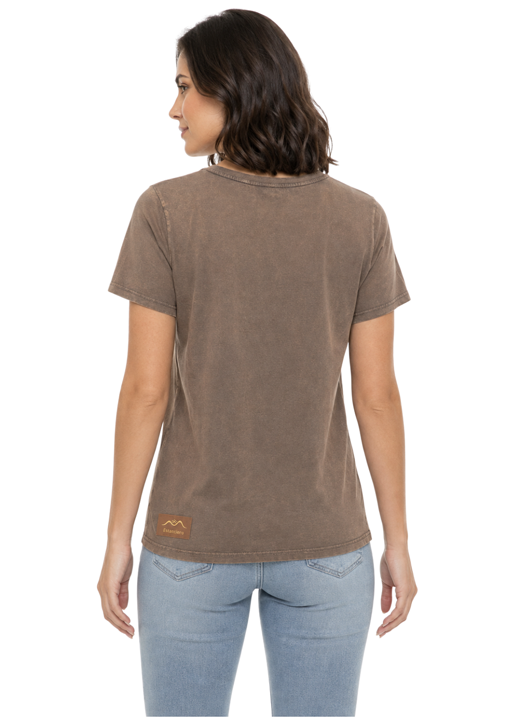 T-Shirt Baby Look Feminina Estanciero Country Heart