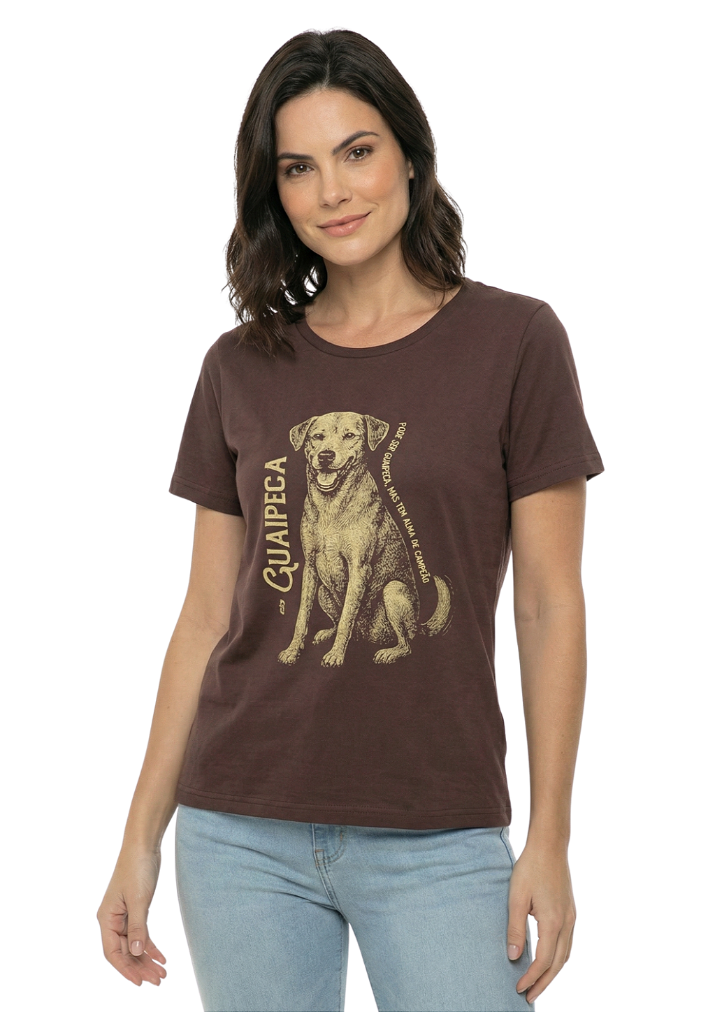 T-Shirt Regular Feminina Estanciero Guaipeca