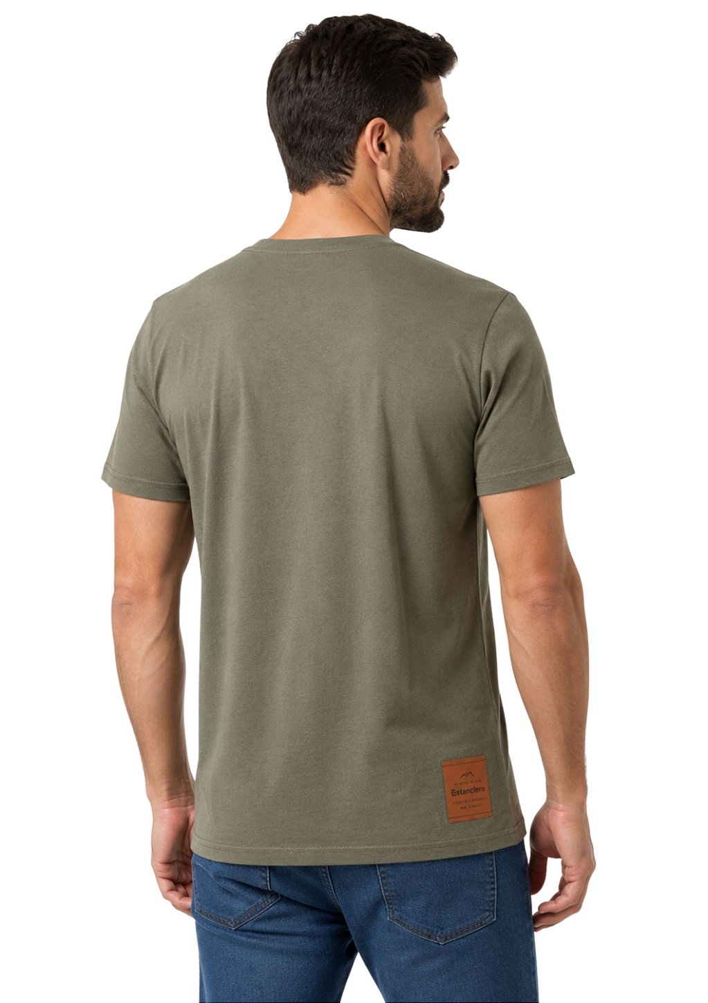Camiseta Masculina Estanciero Nelore A Raça Do Brasil