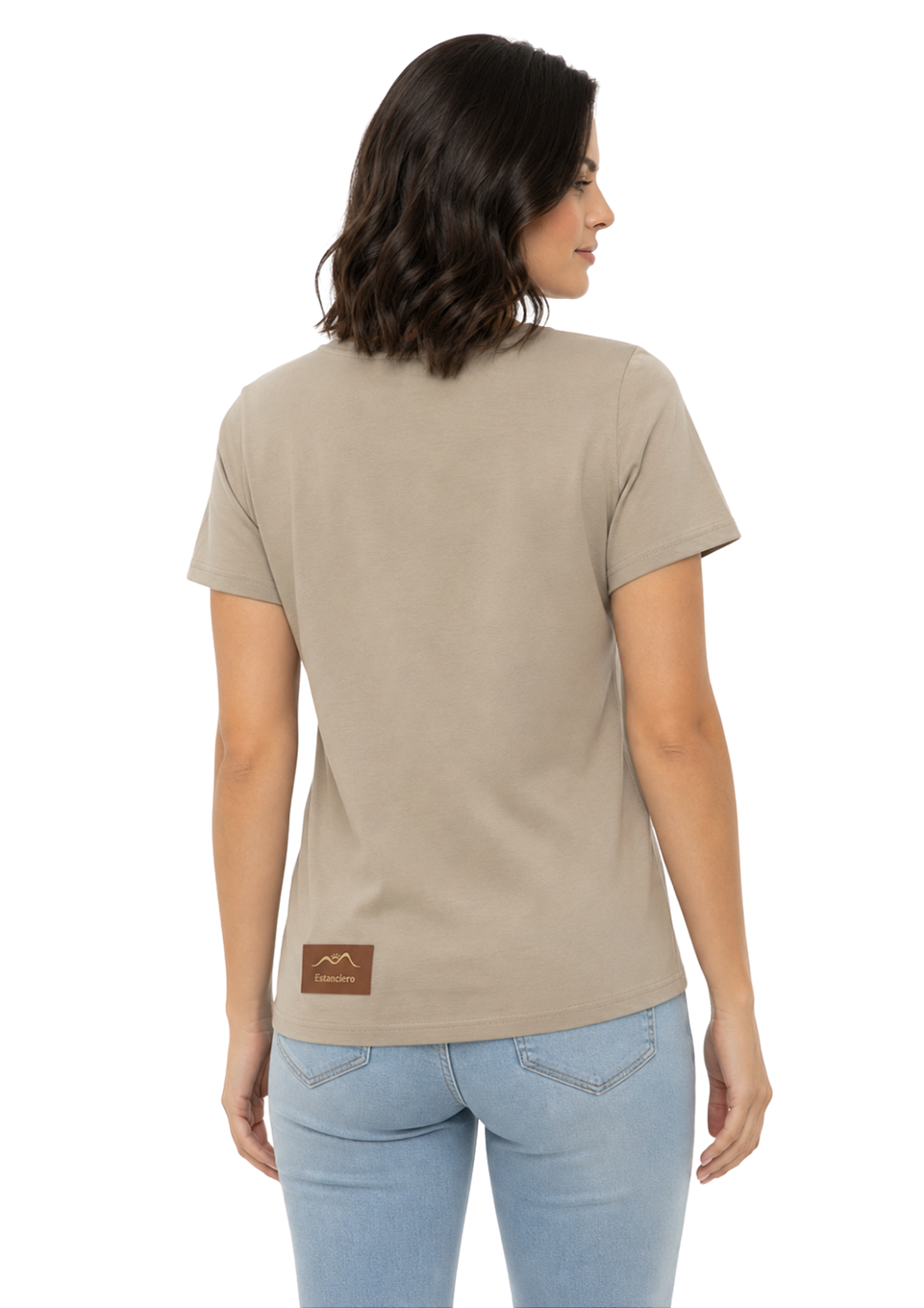 T-Shirt Baby Look Feminina Estanciero Nossa Herança Guria