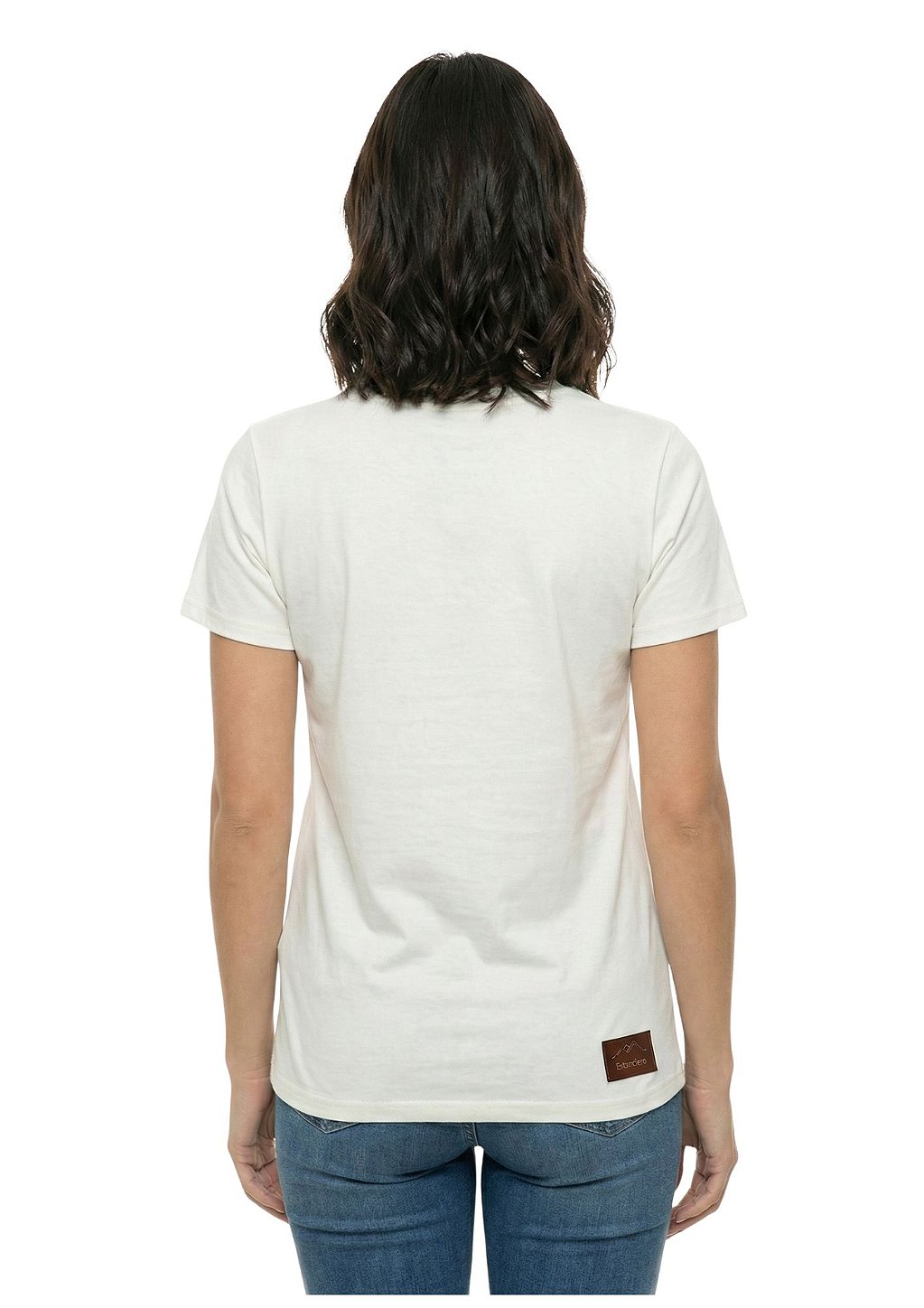 T-Shirt Baby Look Feminina Estanciero Cavalo Dourado