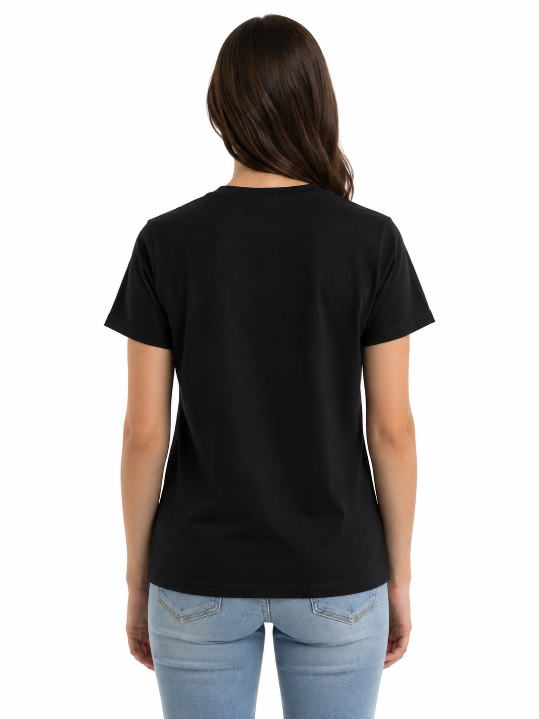 T-Shirt Regular Juvenil Feminina Estanciero Chapéu Strass