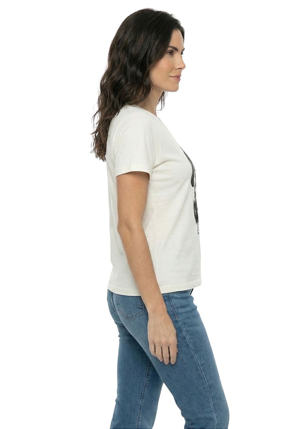 T-Shirt Regular Feminina Estanciero Amizade Potro