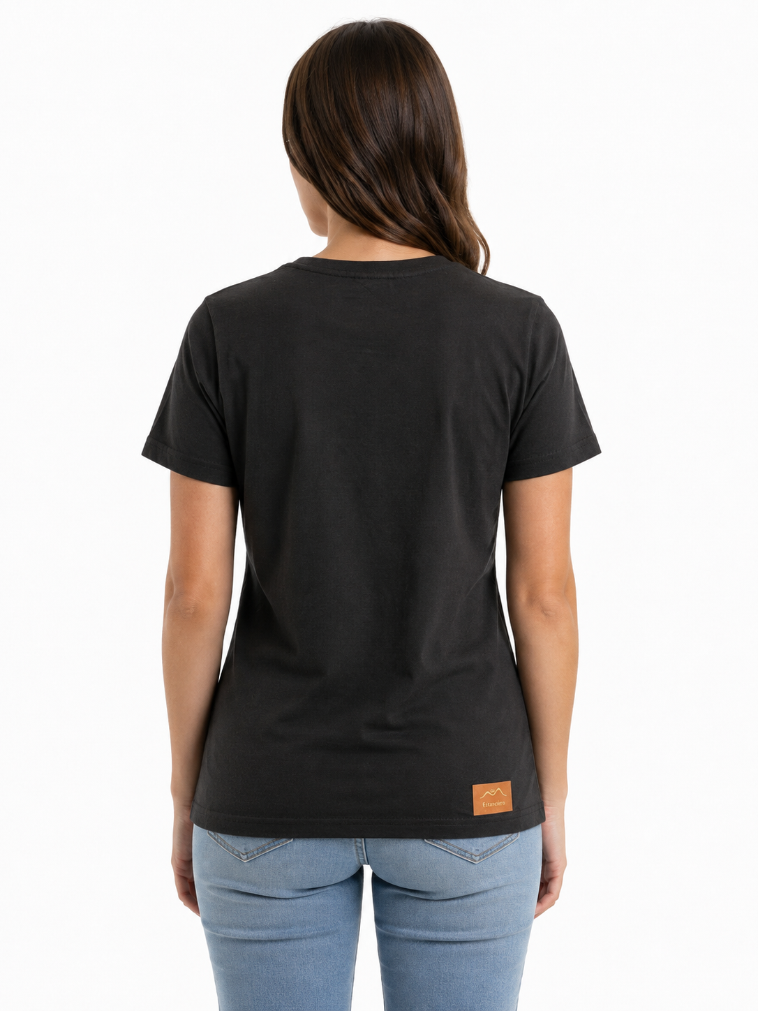 T-Shirt Baby Look Juvenil Feminina Estanciero Horse Foil