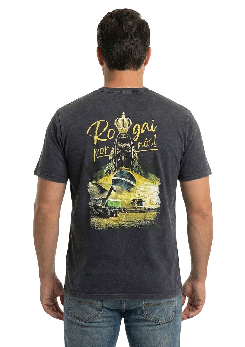Camiseta Masculina Estanciero Nossa Senhora Aparecida