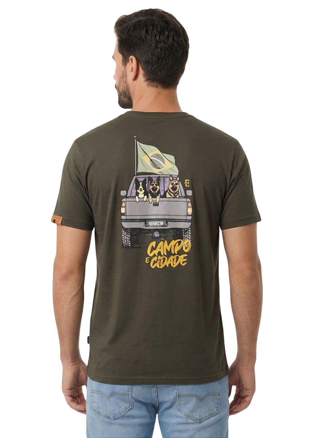 Camiseta Masculina Estanciero Campo E Cidade