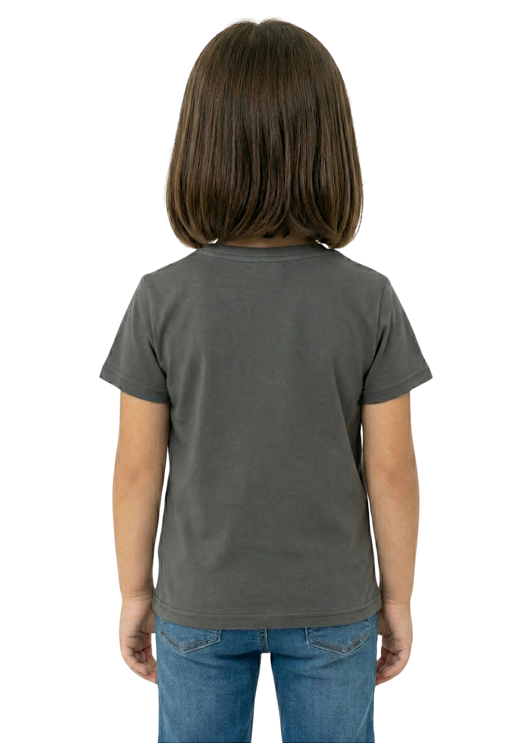 T-Shirt Infantil Baby Look Feminina Cavalo E Flores