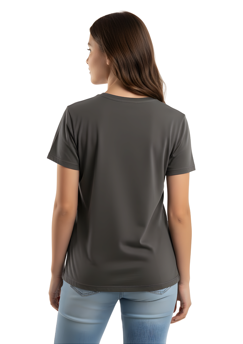 Shirt Juvenil Feminina Estanciera Vaquinha com Lacinho
