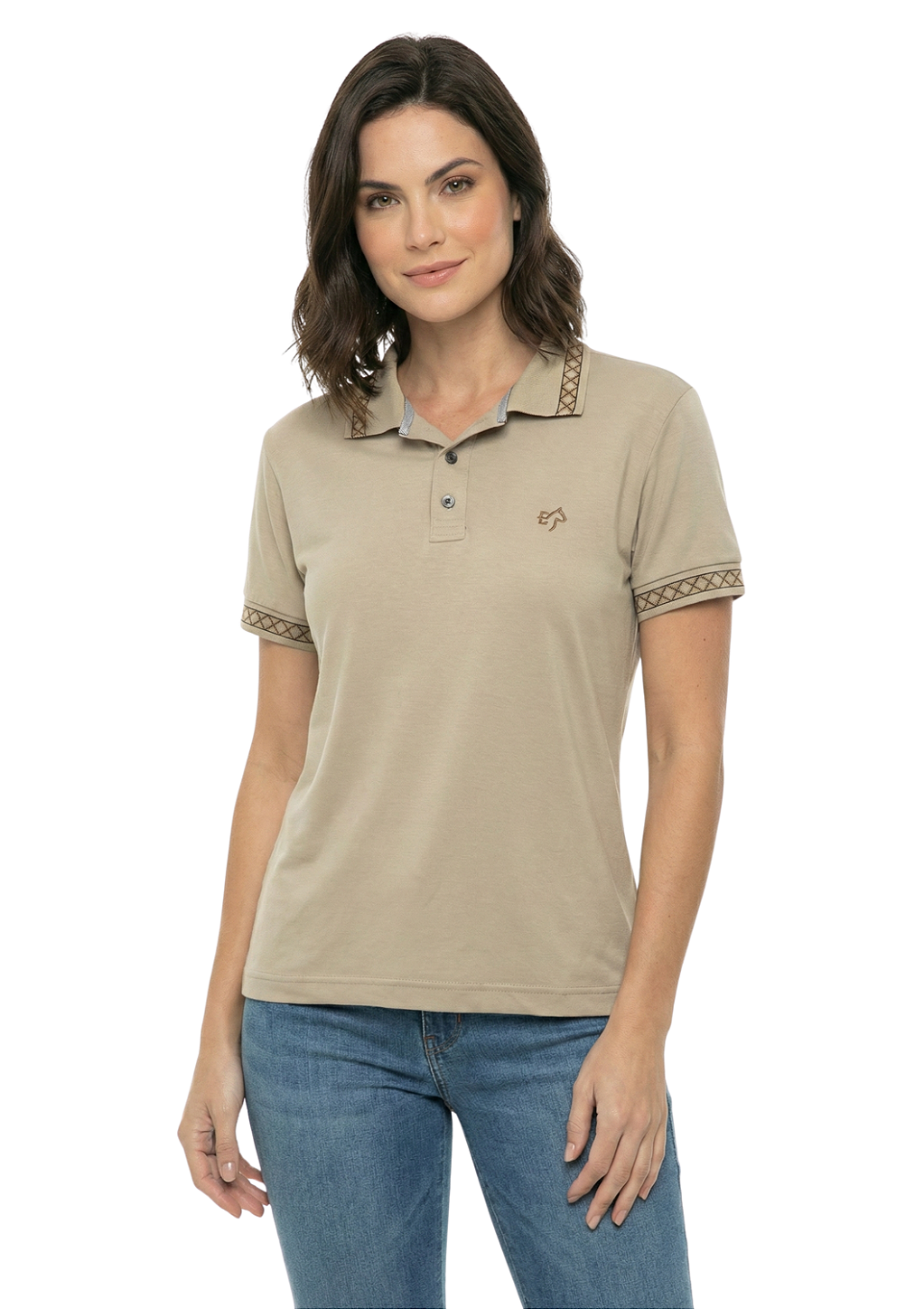 Polo Feminina Estanciero Guarda Pampa