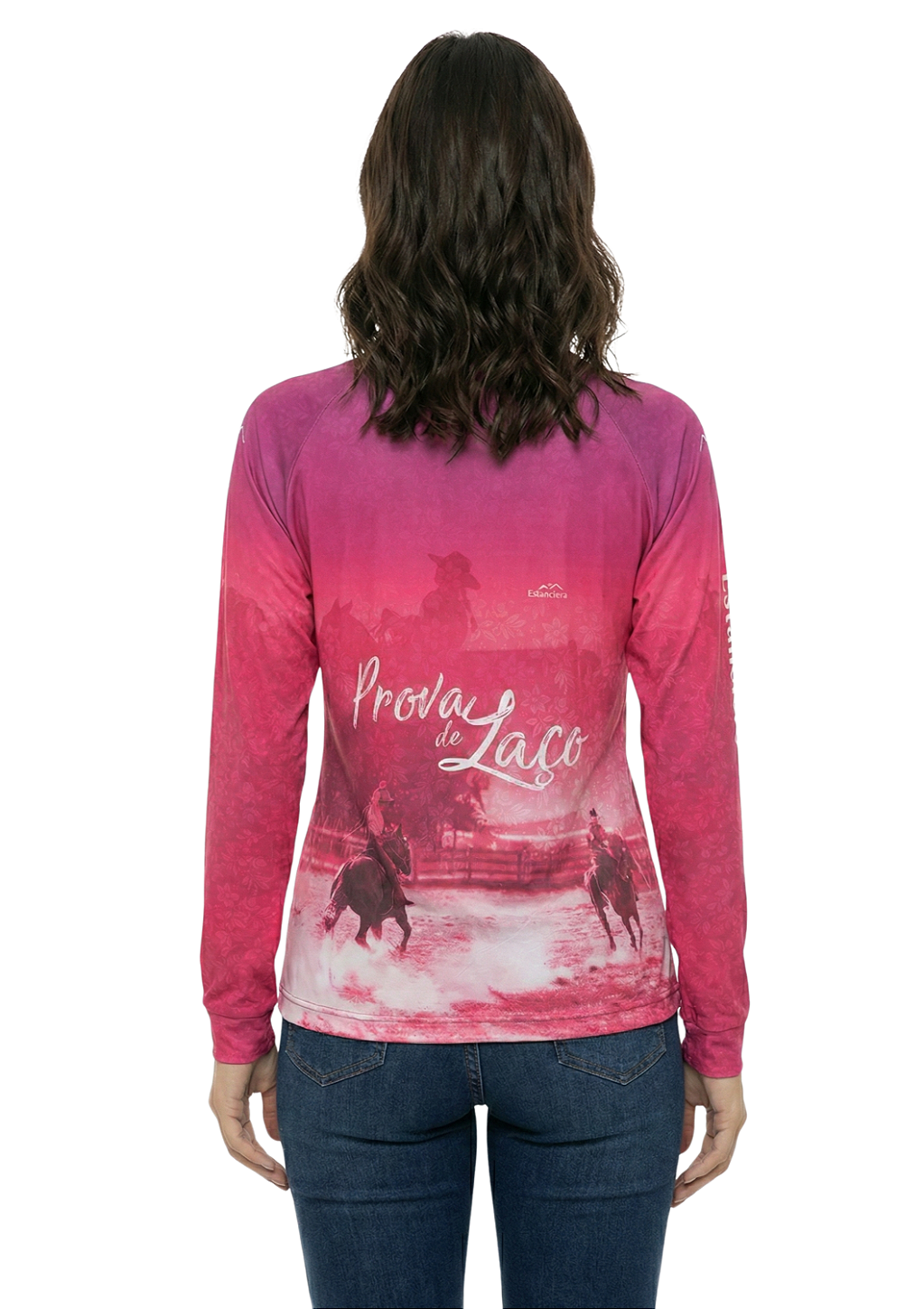 Camisa Manga Longa Estampada Proteção UV Estanciero V9