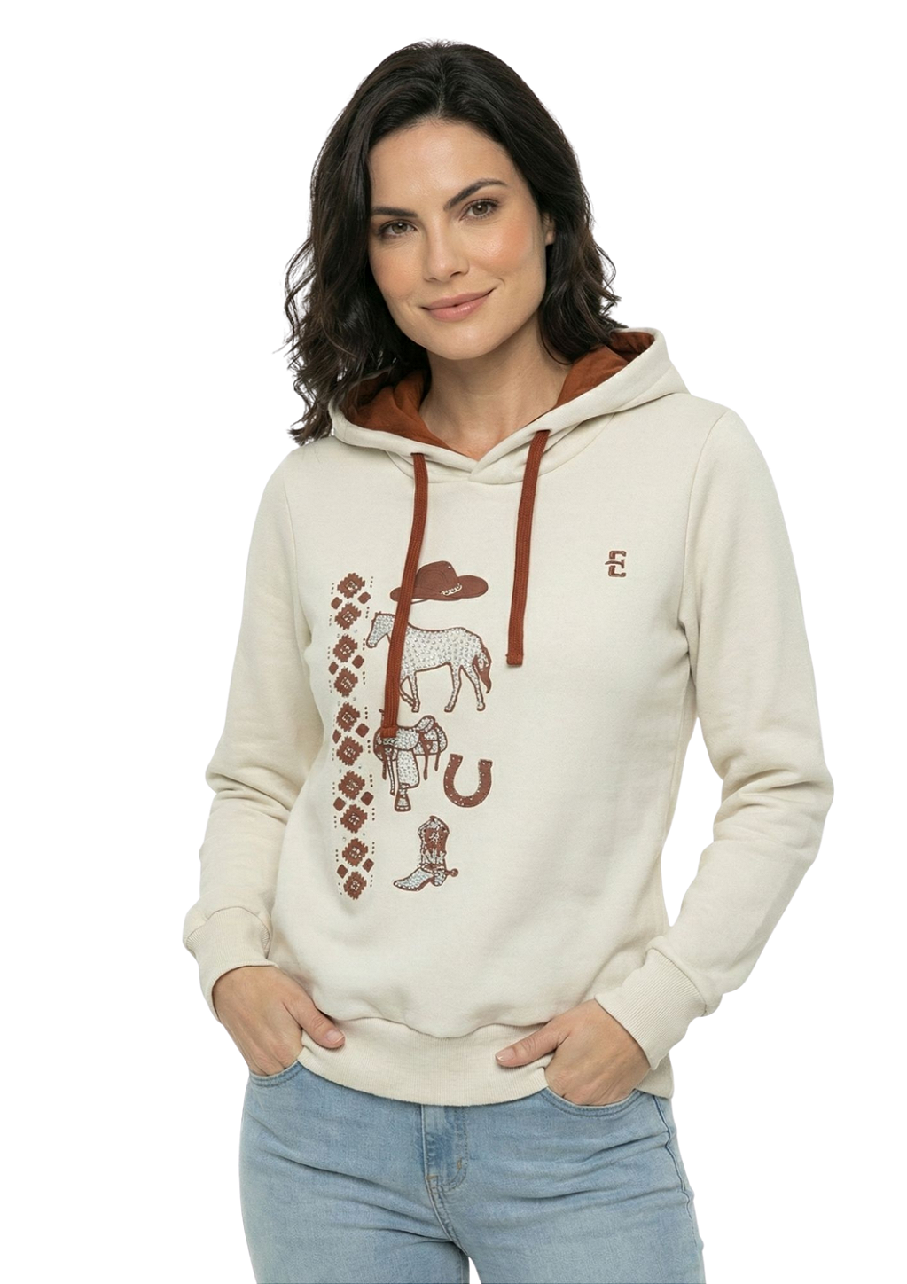 Moletom Feminino Estanciero Western