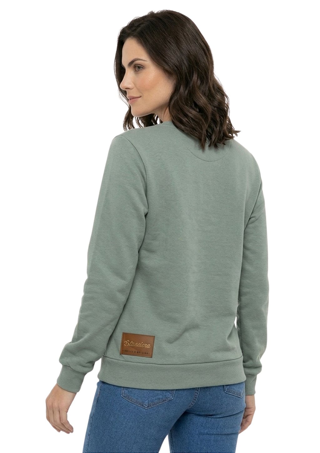 Blusa de Moletom Feminino Estanciero Cavalo com Glitter