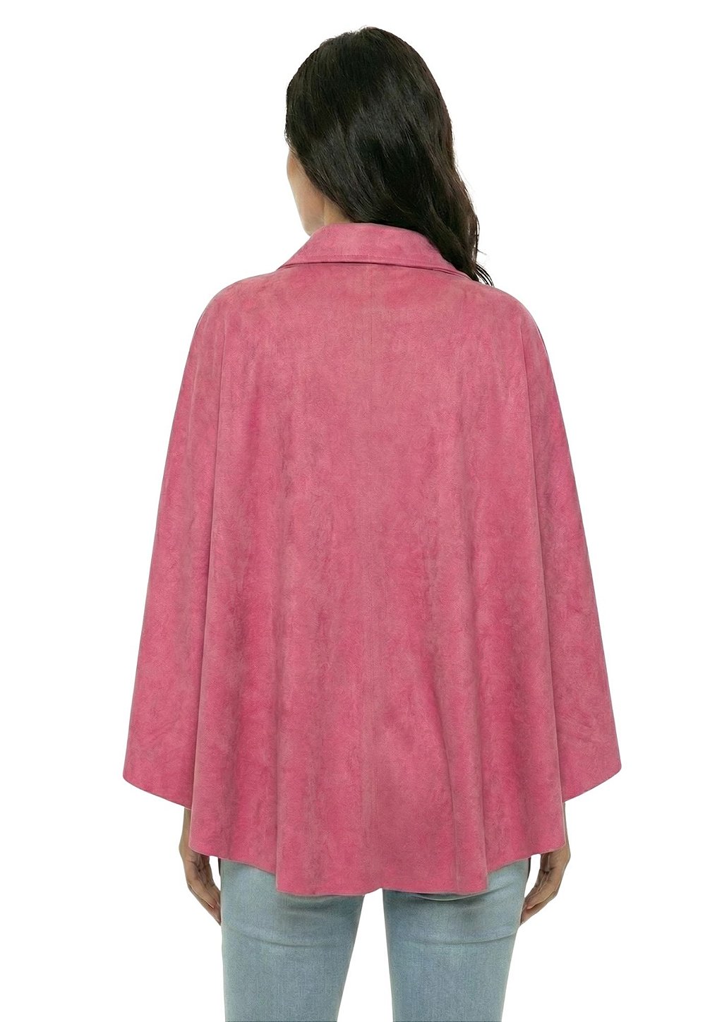 Poncho Pala Feminino Estanciero Suede