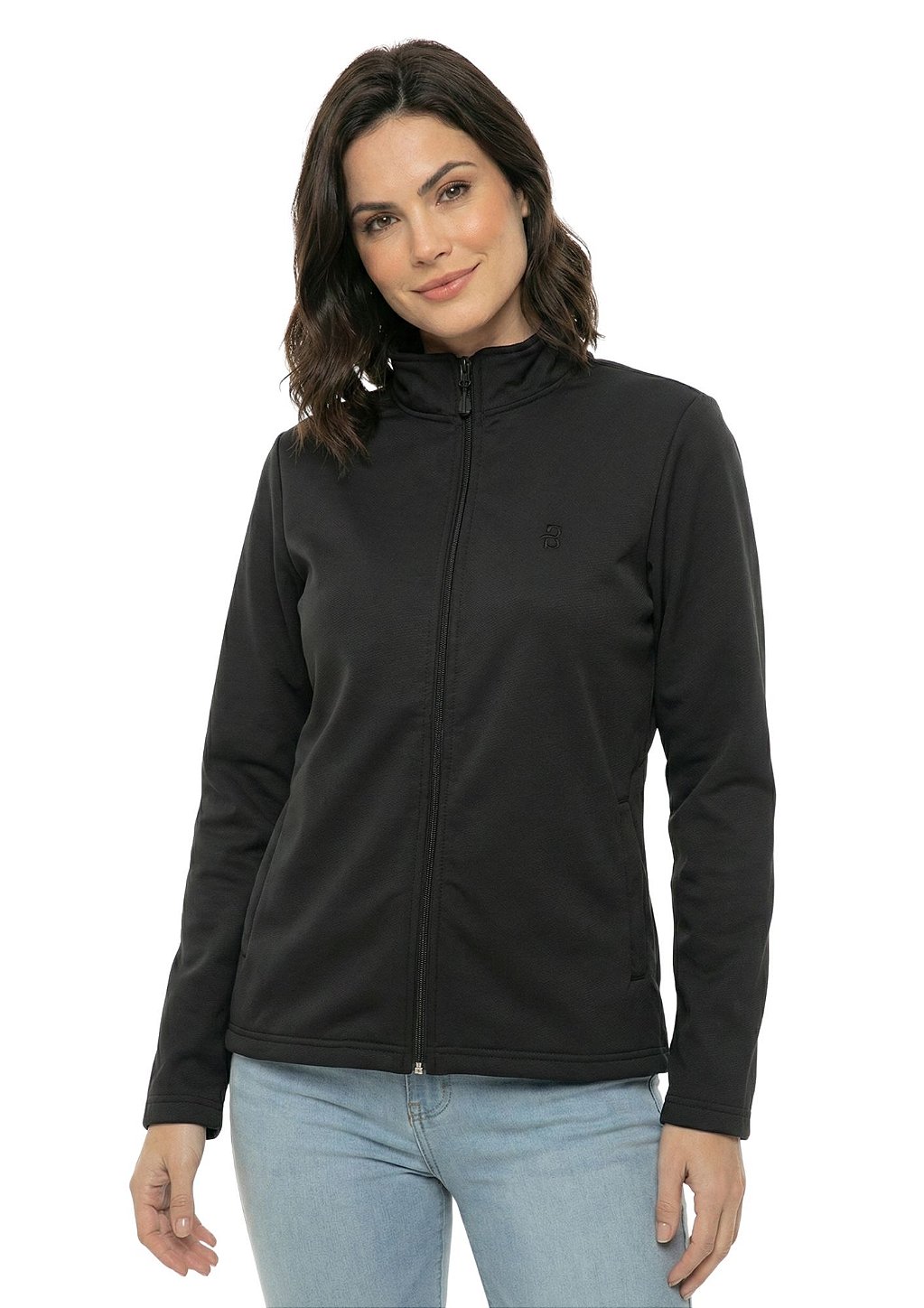 Jaqueta Casual Peluciada Feminina Estanciero