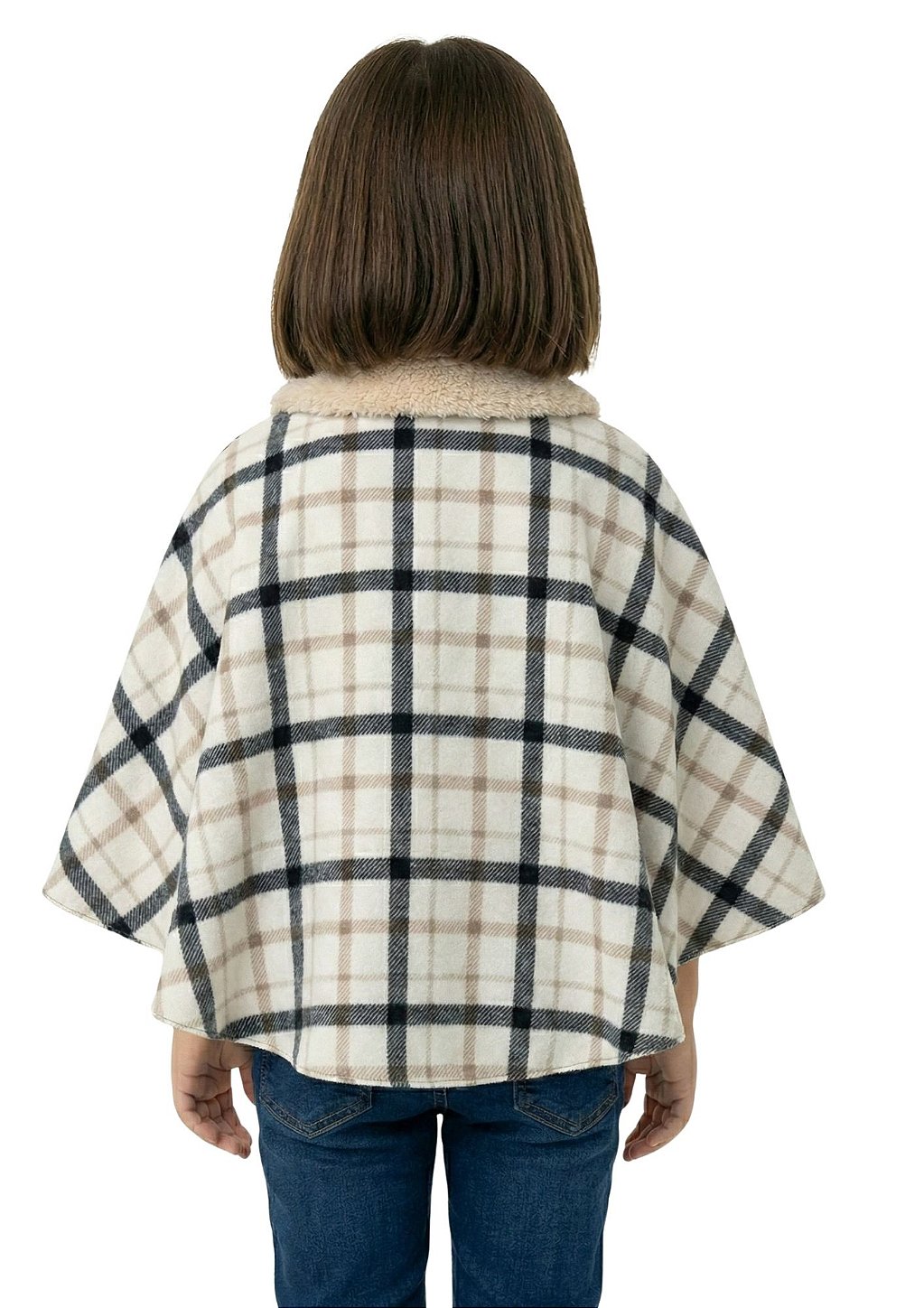 Poncho Pala Sherpa Feminina Estanciero