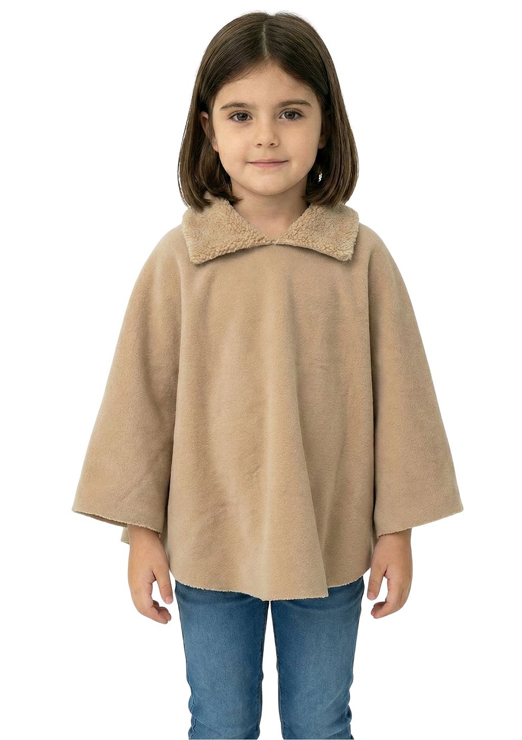 Poncho Pala Sherpa Feminina Estanciero
