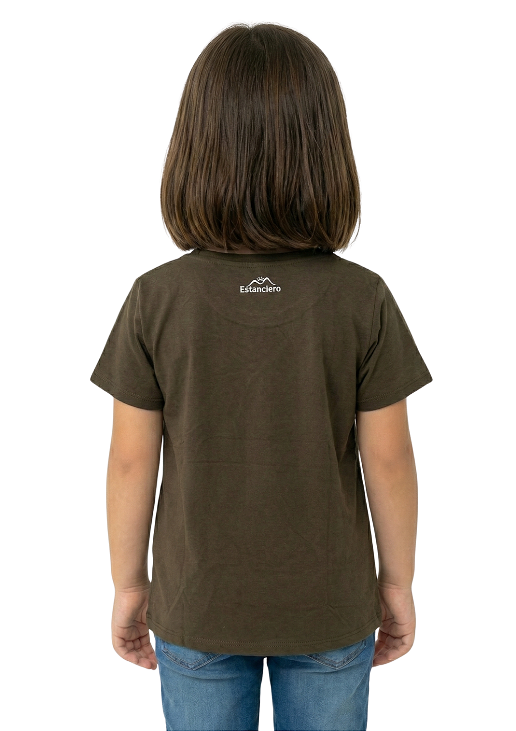 Shirt Infantil Feminina Estanciera Guria Que Ama Seu Cavalo