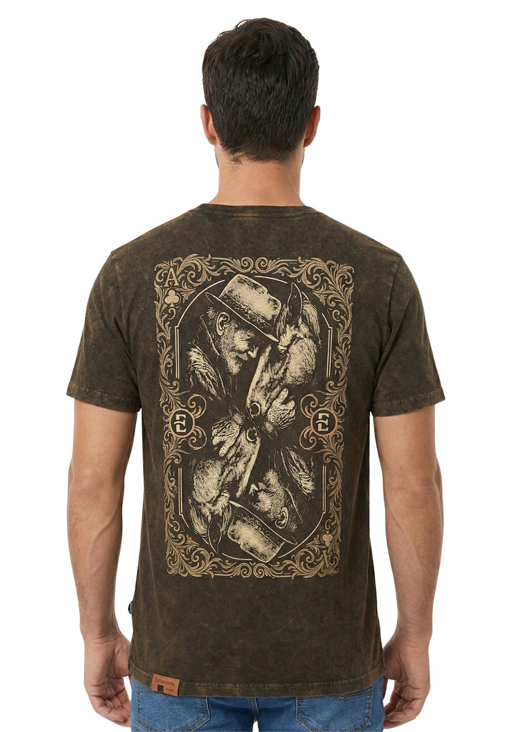 Camiseta Masculina Estanciero Carta